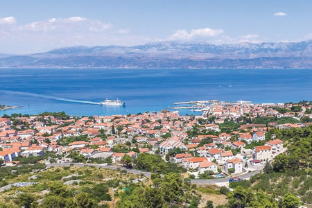 Grad Supetar - otok Brač